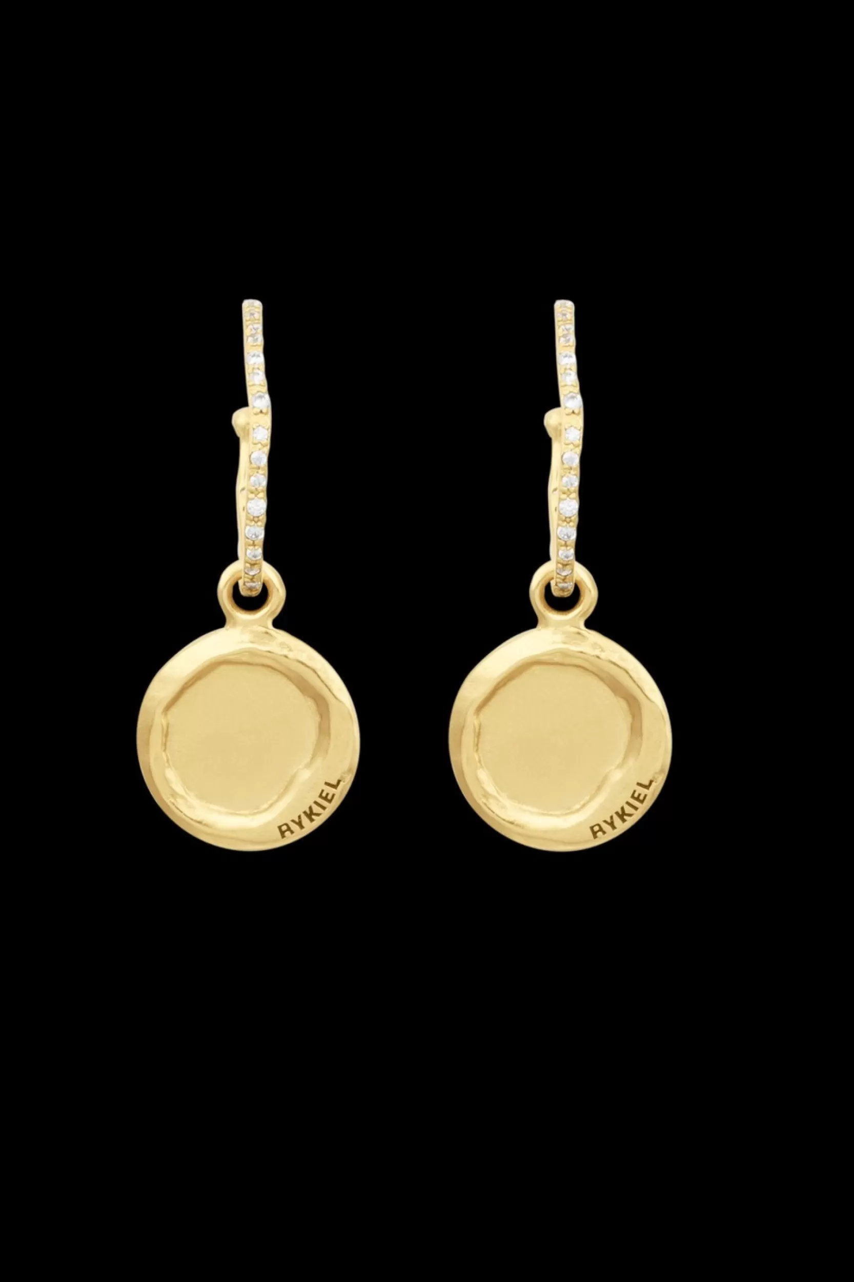 Sonia Rykiel Boucles D'Oreilles Golden Medals Rykiel Gold / Jaune Discount