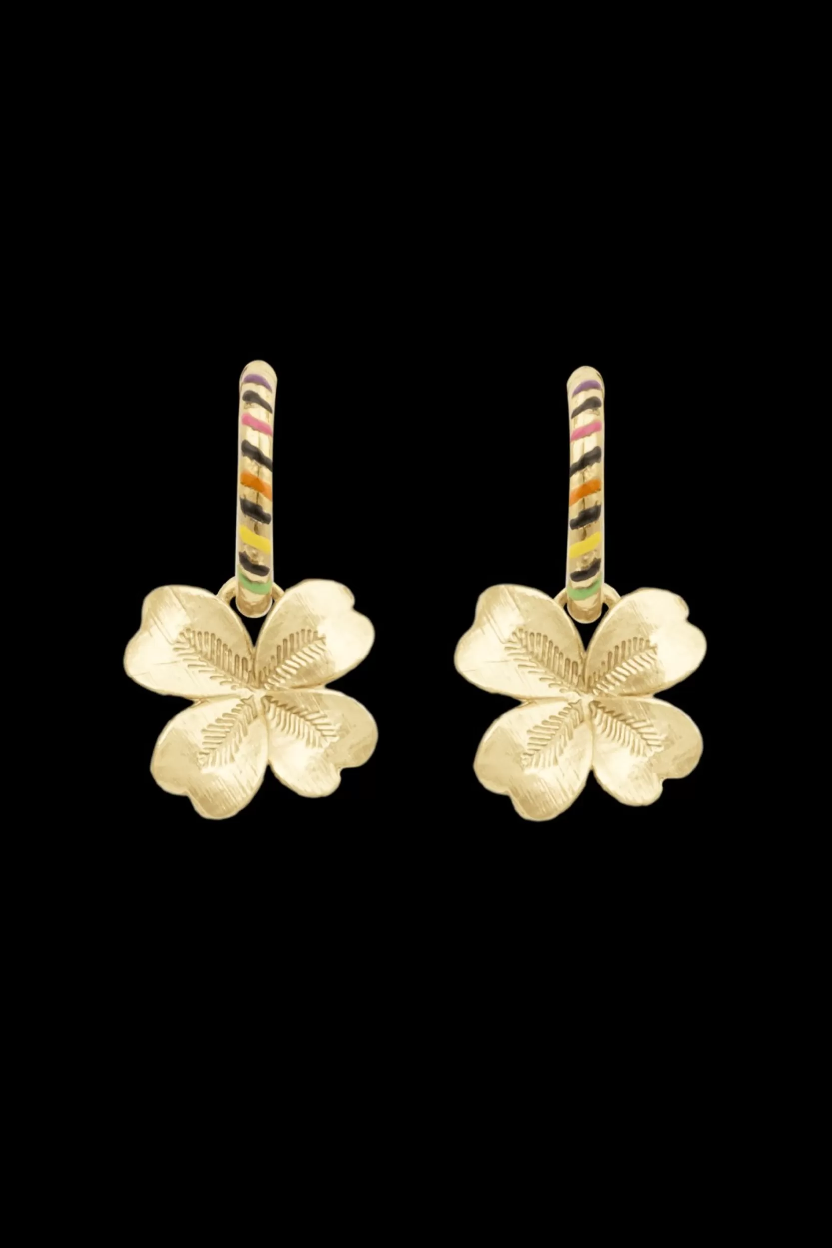 Sonia Rykiel Boucles D'Oreilles Poetic Garden Lucky Rykiel Gold / Jaune Shop