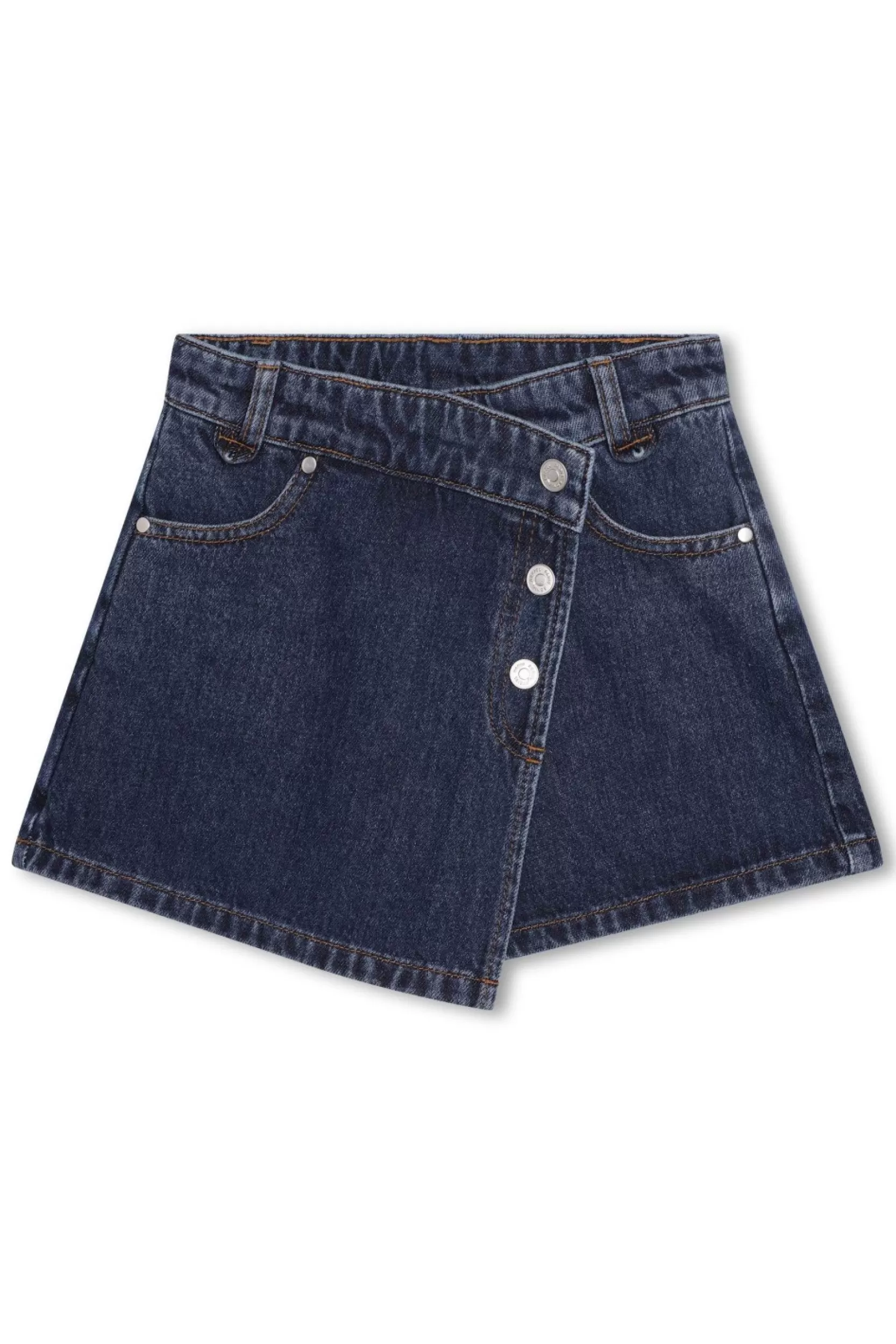 Sonia Rykiel Jupe-Short Asymetrique En Jean Brut / Bleu Online