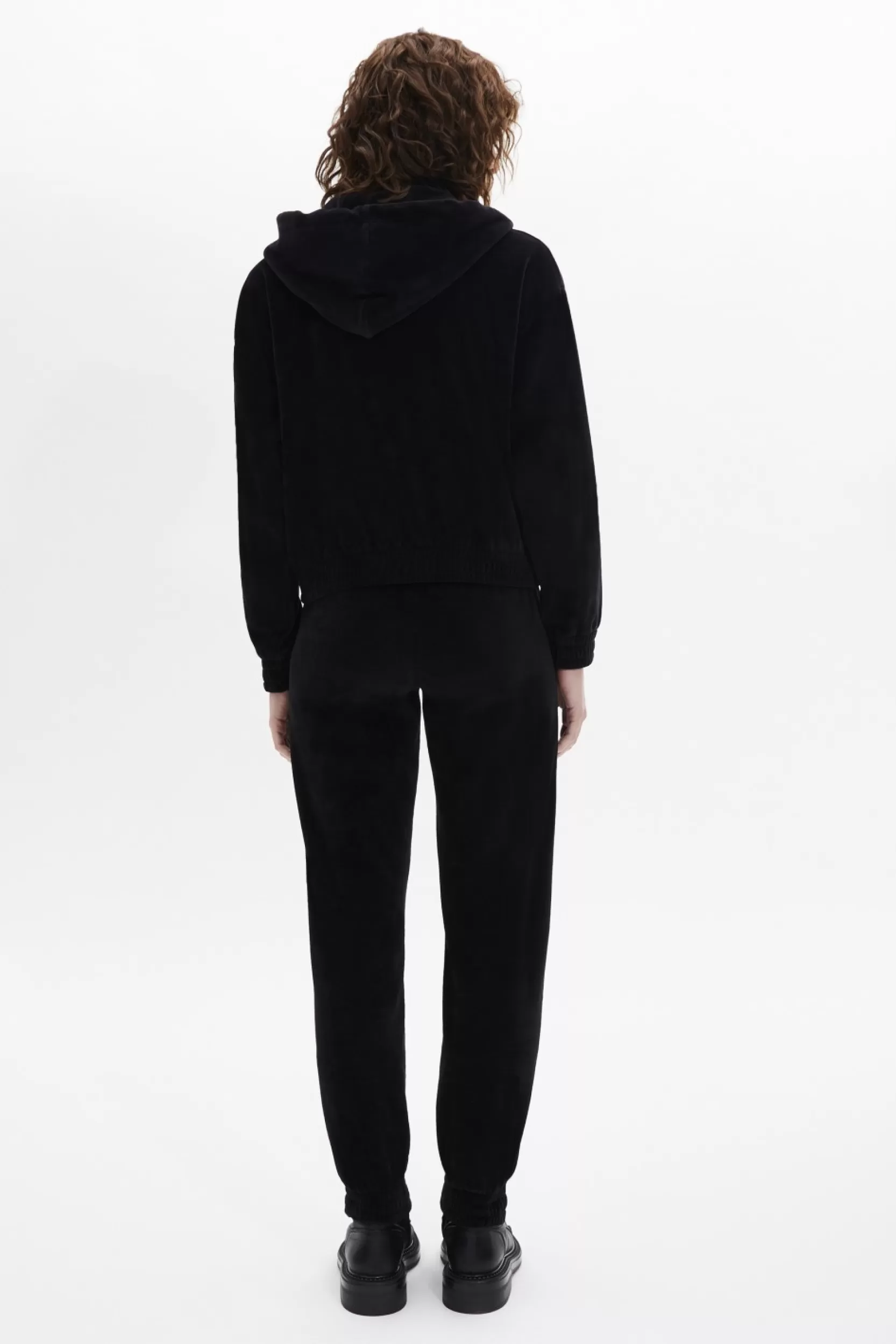 Sonia Rykiel Pantalon De Jogging En Velours Noir / Noir Flash Sale