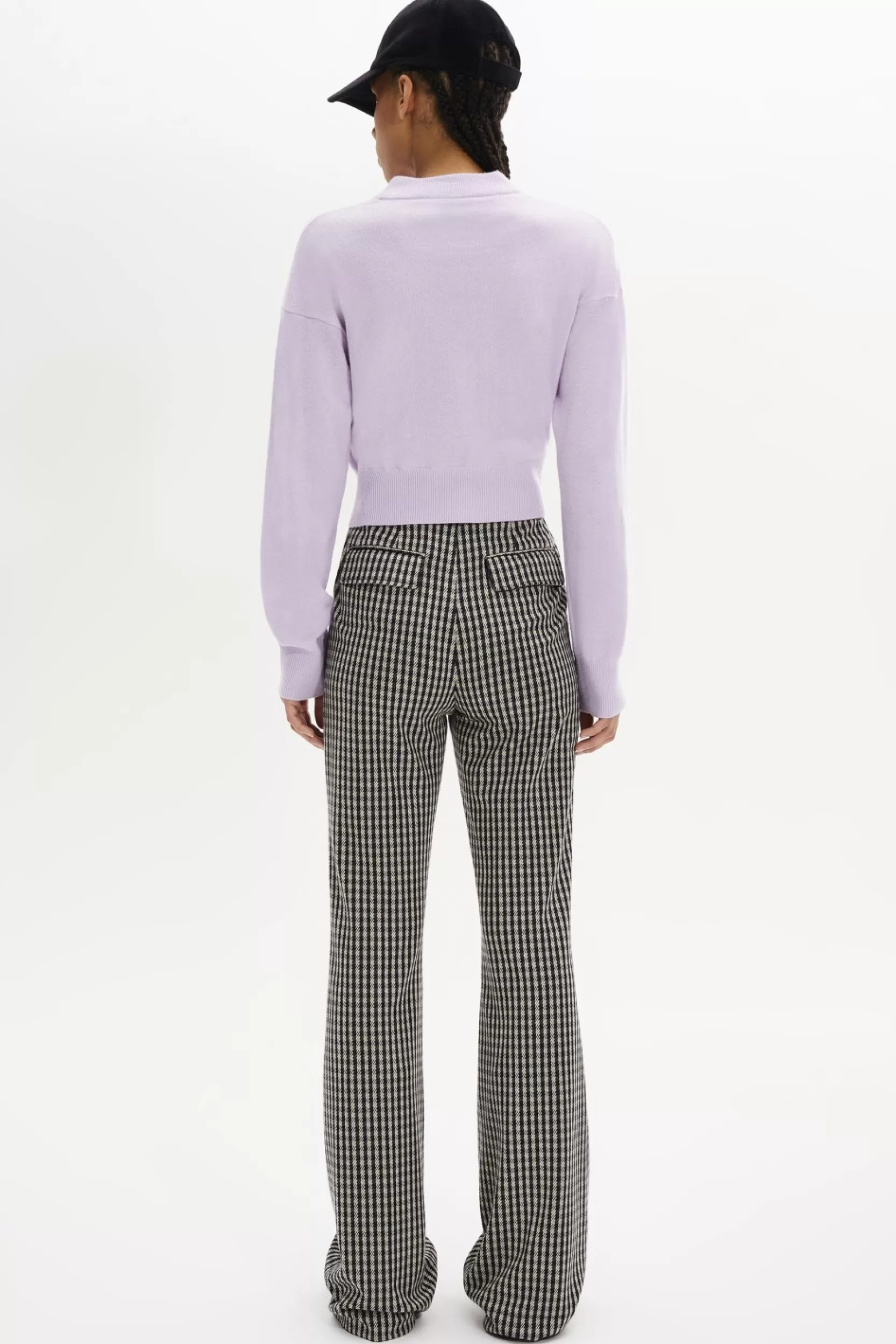 Sonia Rykiel Pull Col Rond A Manches Longues Lilas / Violet Best