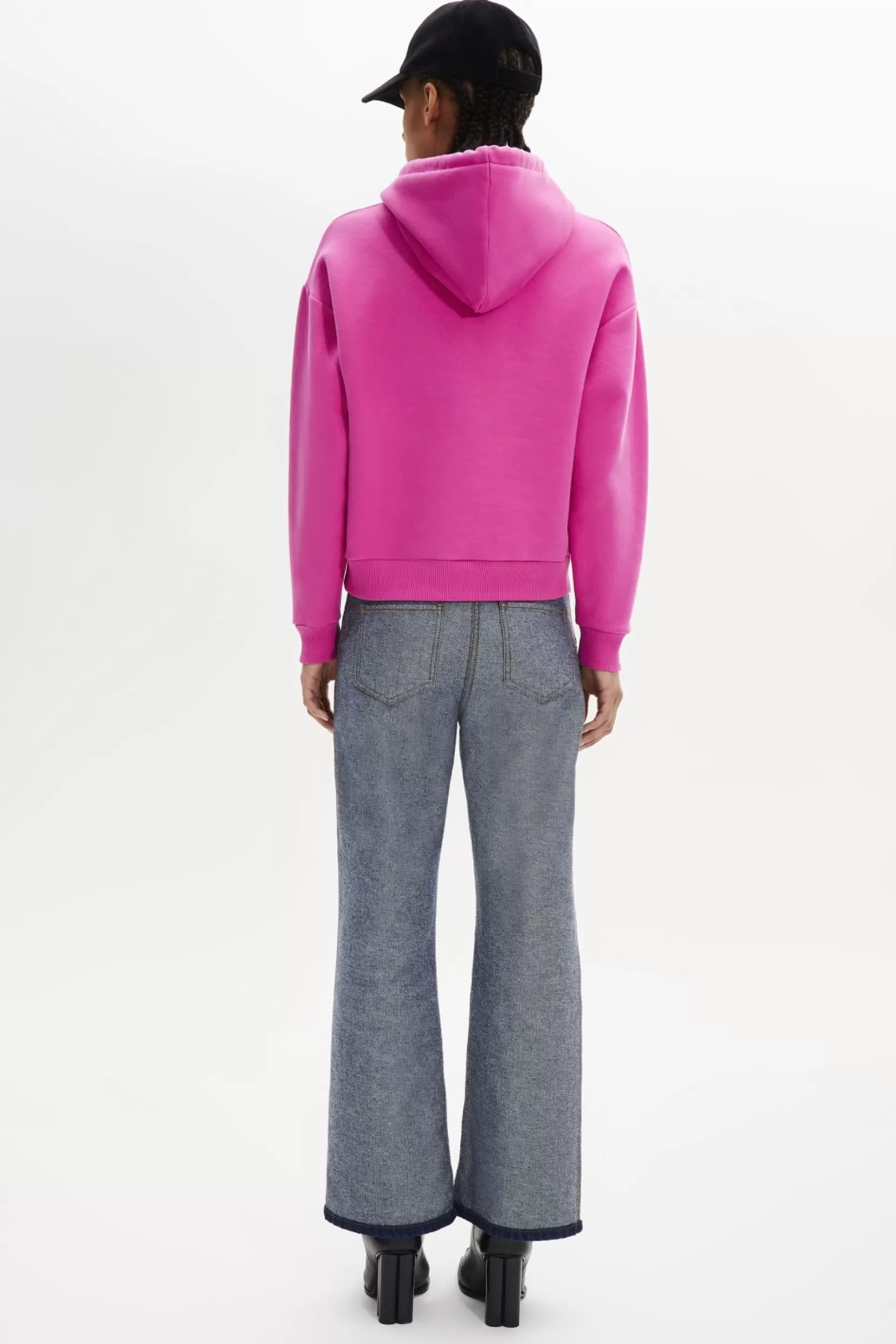 Sonia Rykiel Sweat A Capuche A Manches Longues Rose / Rose Cheap