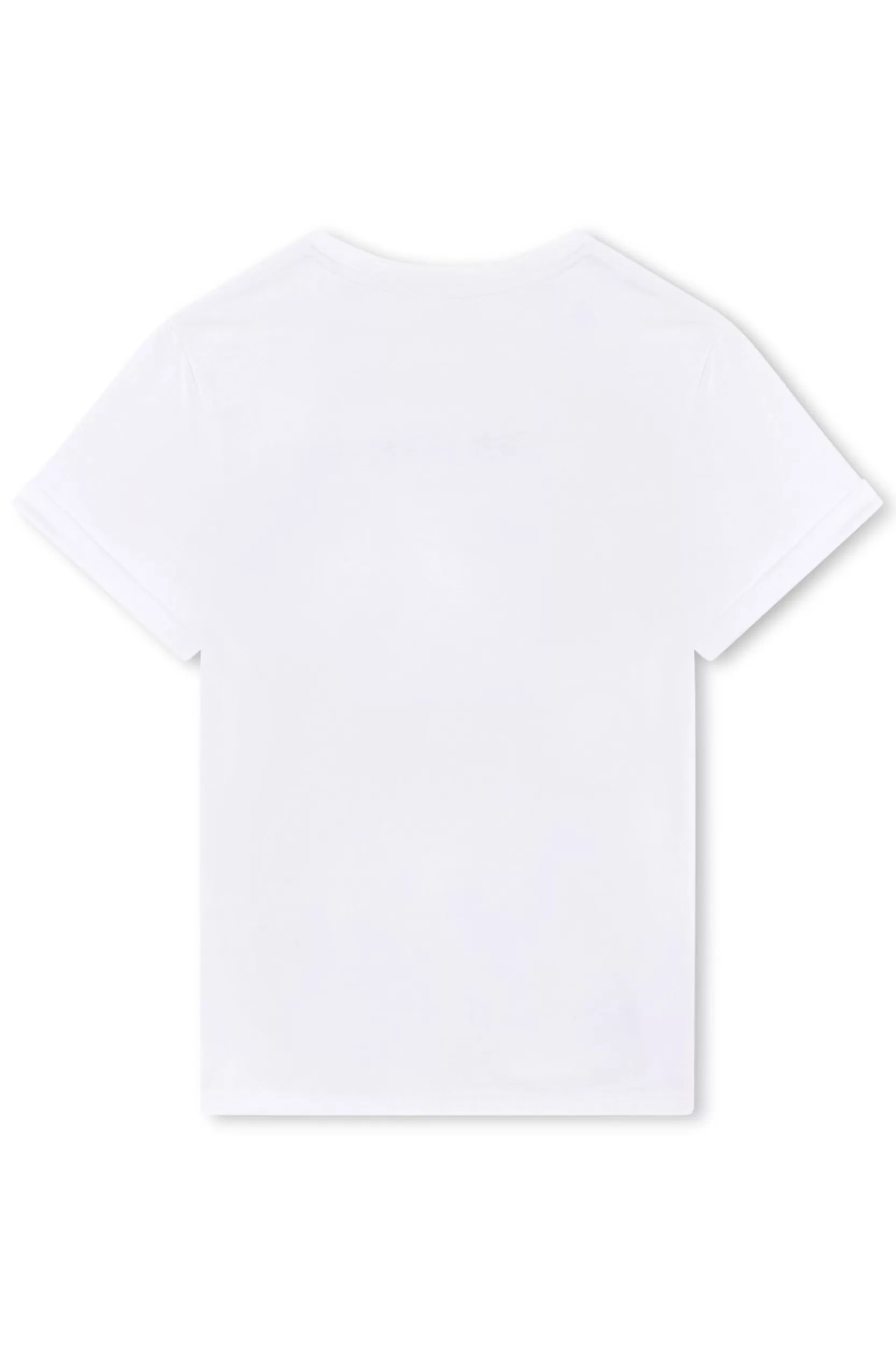 Sonia Rykiel T-Shirt Logo Blanc / Blanc Discount